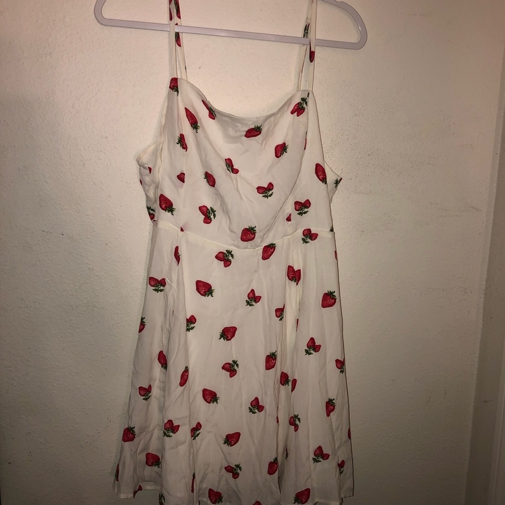 Forever21 plus size strawberry dress